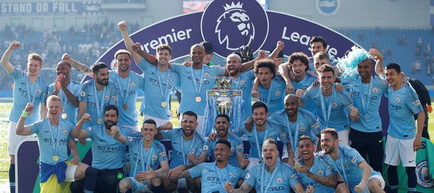 Manchester City a câştigat pentru al doilea an consecutiv titlul de campioană a Angliei